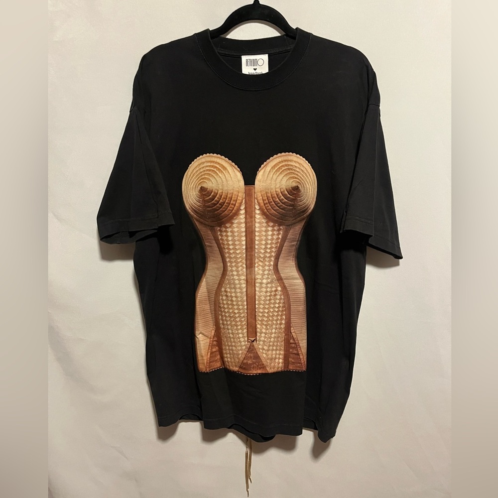 Iconic Beth Ditto x Jean Paul Gaultier Corset Tee – Limited Edition